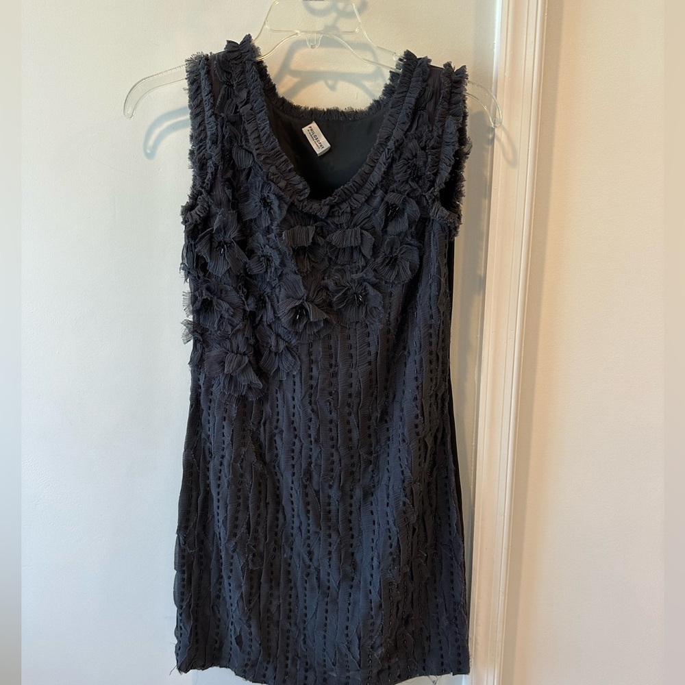 Philosophy di Alberta Ferretti Nude black dress